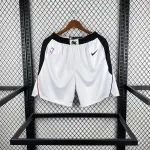 Calções brancos para homem dos Clippers de LA