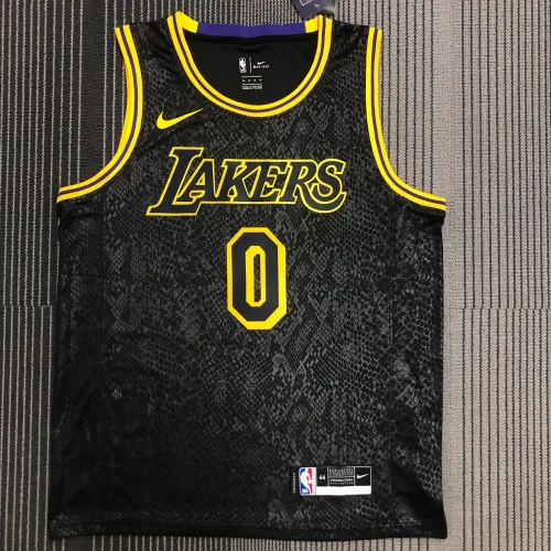 Maglia Los Angeles Lakers Russell Westbrook #0 Uomo