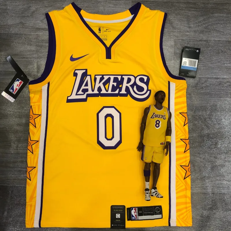 Los Angeles Lakers Kyle Kuzma #0 Stars Men’s Jersey