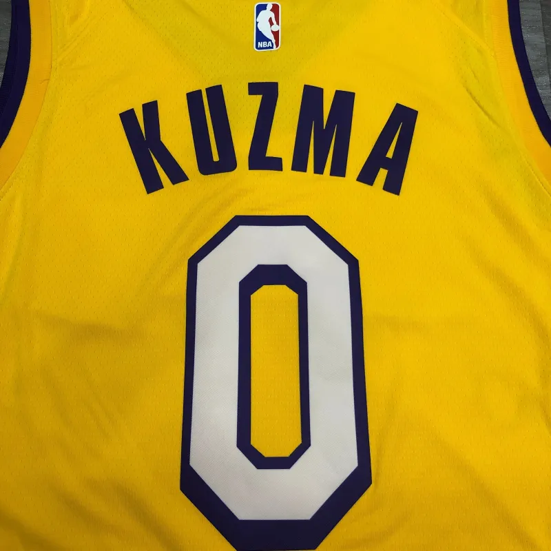 Los Angeles Lakers Kyle Kuzma #0 Stars Men’s Jersey