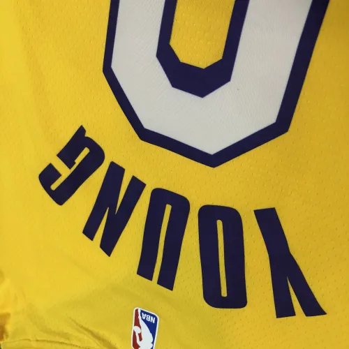 Camisola dos Los Angeles Lakers Nick Young #0 Stars para homem
