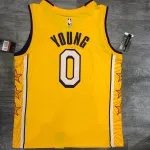 Los Angeles Lakers Nick Young #0 Stars Men’s Jersey