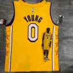Los Angeles Lakers Nick Young #0 Stars Men’s Jersey