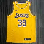 Maglia Los Angeles Lakers Dwight Howard #39 Giallo Uomo Los Angeles Lakers Dwight Howard #39 Yellow Men’s Jersey