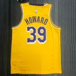 Los Angeles Lakers Dwight Howard #39 Yellow Men’s Jersey