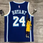 Los Angeles Lakers Latin Singer Collaboration Kobe Bryant #24 Maglia da Uomo Blu