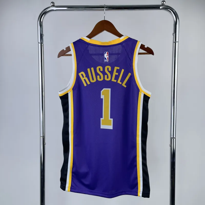 Los Angeles Lakers Jordan Edition D’Angelo Russell #1 Men’s Jersey