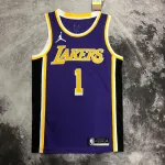 Los Angeles Lakers Jordan Edition D’Angelo Russell #1 Men’s Jersey