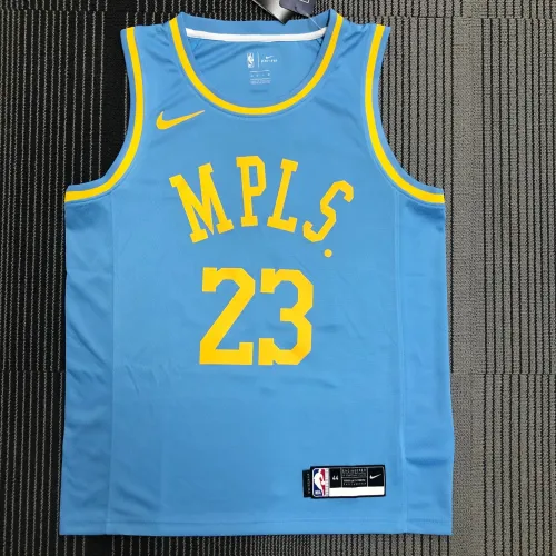 Maillot Hommes Los Angeles Lakers LeBron James #23