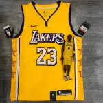 Los Angeles Lakers LeBron James #23 Stars Men’s Jersey