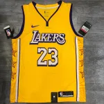Los Angeles Lakers LeBron James #23 Stars Men’s Jersey