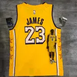 Los Angeles Lakers LeBron James #23 Stars Men’s Jersey