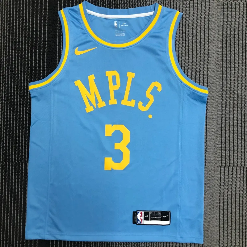 Los Angeles Lakers Anthony Davis #3 herenshirt
