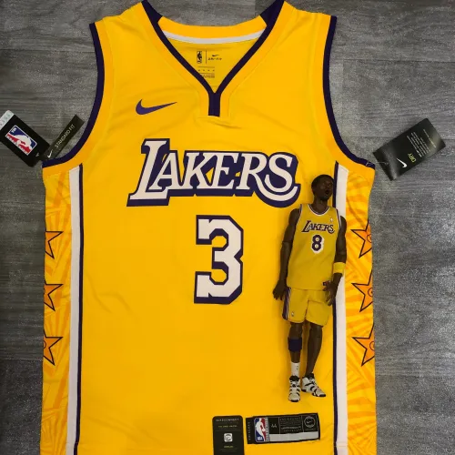 Maglia Los Angeles Lakers Anthony Davis #3 Stars Uomo