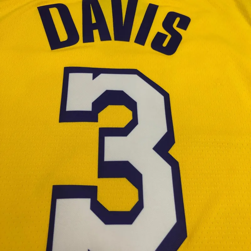 Los Angeles Lakers Anthony Davis #3 Stars Men’s Jersey