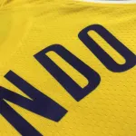 Los Angeles Lakers Rajon Rondo #4 Yellow Men’s Jersey