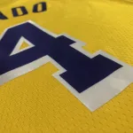 Los Angeles Lakers Rajon Rondo #4 Yellow Men’s Jersey