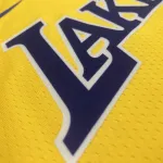 Los Angeles Lakers Rajon Rondo #4 Yellow Men’s Jersey