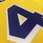 Los Angeles Lakers Rajon Rondo #4 Yellow Men’s Jersey