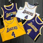 Los Angeles Lakers Rajon Rondo #4 Purple Men’s Jersey