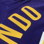 Los Angeles Lakers Rajon Rondo #4 Purple Men’s Jersey