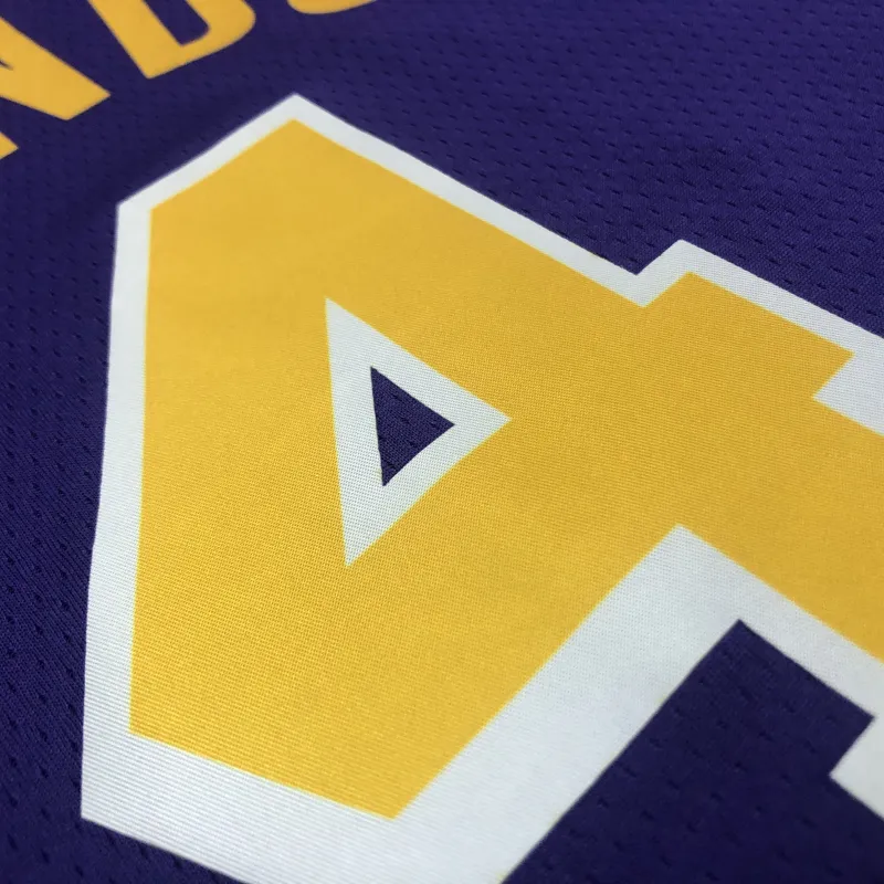 Los Angeles Lakers Rajon Rondo #4 Purple Men’s Jersey