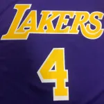 Los Angeles Lakers Rajon Rondo #4 Purple Men’s Jersey