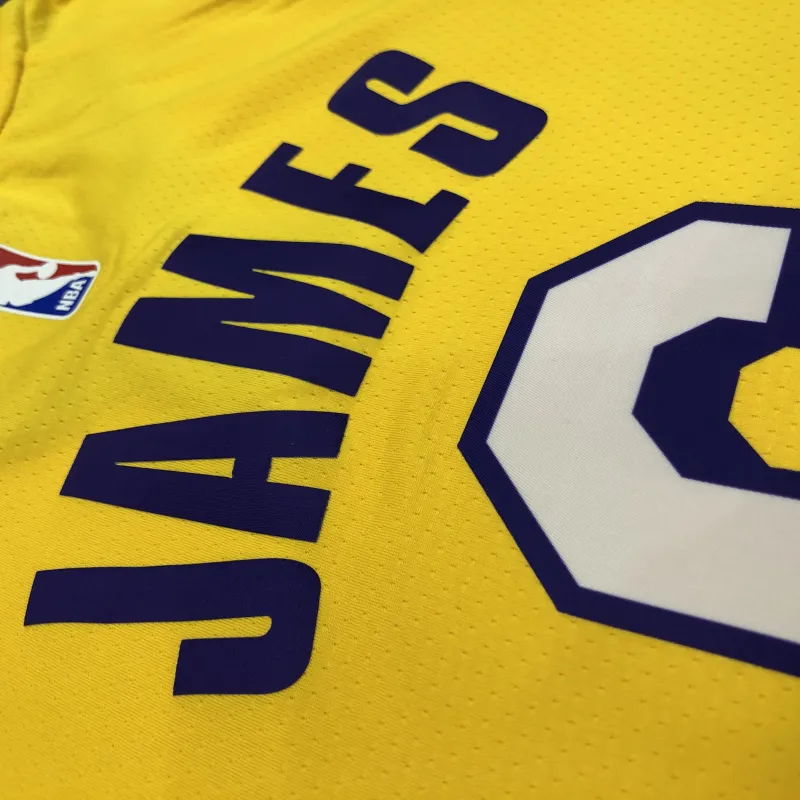 Los Angeles Lakers LeBron James #6 Stars Men’s Jersey