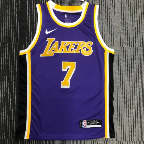 Los Angeles Lakers Carmelo Anthony #7 Purple Men's Jersey