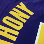 Los Angeles Lakers Carmelo Anthony #7 Purple Men’s Jersey