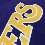 Los Angeles Lakers V-Neck Russell Westbrook #0 Purple Men’s Jersey