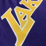 Los Angeles Lakers V-Neck Russell Westbrook #0 Purple Men’s Jersey