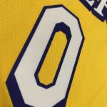 Los Angeles Lakers V-Neck Russell Westbrook #0 Stars Men’s Jersey