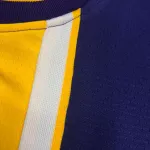 Los Angeles Lakers V-Neck LeBron James #23 Purple Men’s Jersey