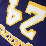 Los Angeles Lakers V-Neck Kobe Bryant #24 Purple Men’s Jersey