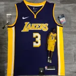 Los Angeles Lakers Camiseta cuello pico Anthony Davis #3 Morada Hombre Los Angeles Lakers V-Neck Anthony Davis #3 Purple Men’s Jersey