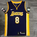 Los Angeles Lakers V-Neck Kobe Bryant #8 Purple Men’s Jersey