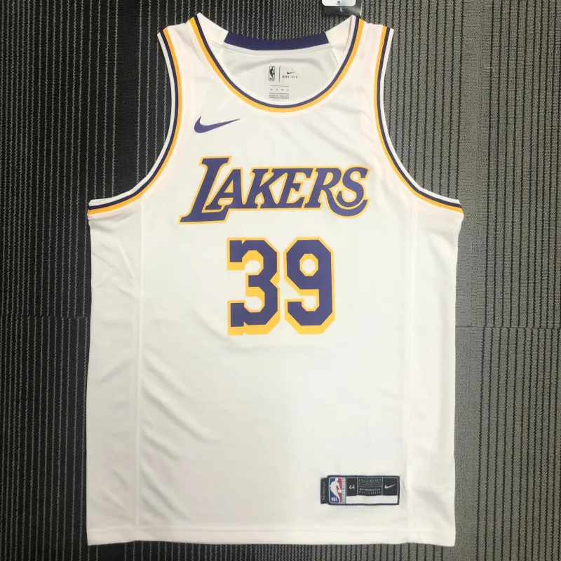 Los Angeles Lakers Dwight Howard #39 White Men’s Jersey