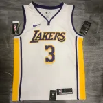 Los Angeles Lakers V-Neck Anthony Davis #3 White Men’s Jersey