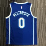 Los Angeles Lakers Russell Westbrook #0 Blau Herren Trikot