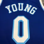 Los Angeles Lakers Latin Singer Collaboration Nick Young #0 Blue Men’s Jersey