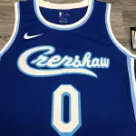 Los Angeles Lakers Latin Singer Collaboration Nick Young #0 Blue Men’s Jersey
