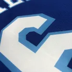 Maglia da uomo blu dei Los Angeles Lakers con il numero #6 di LeBron James