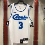 Maillot blanc homme Los Angeles Lakers Retro Latin Singer Collaboration Anthony Davis #3