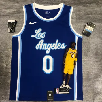 Maglia Los Angeles Lakers Retro Nick Young #0 Blu Uomo