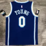 Los Angeles Lakers Retro Nick Young #0 Blau Herren Trikot