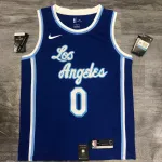 Los Angeles Lakers Retro Nick Young #0 Blau Herren Trikot