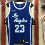 Los Angeles Lakers Retro LeBron James #23 Blue Men’s Jersey