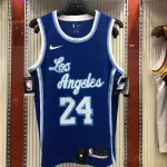 Los Angeles Lakers Retro Kobe Bryant #24 Blue Men’s Jersey