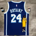 Los Angeles Lakers Retro Kobe Bryant #24 Blue Men’s Jersey